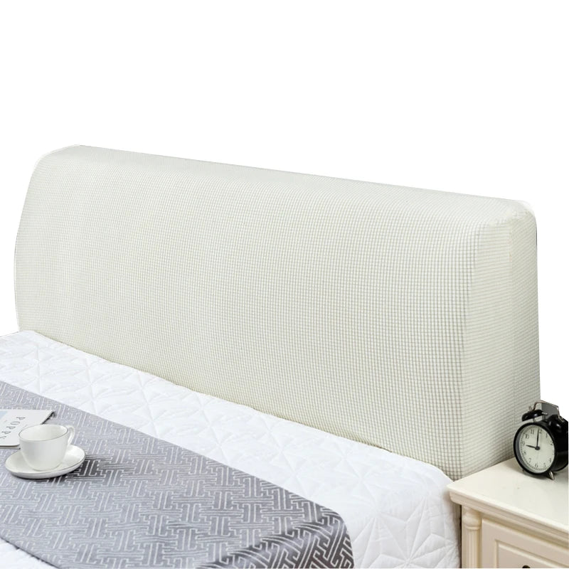 Wholesale Super Soft Universal Magic High Stretching Elastic Washable Durable Solid Color Head Board Cover Slipcover for Home