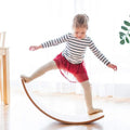 FDFIT ECO Friendly Balancing Kid Children's Training Equipment Game Wood Fitness Wooden Balance Board