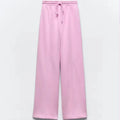 High Waist Women's Jeans Adjustable Elastic Drawstring Waistband With Straight Leg & Pronounced Seams  Limited Items Left