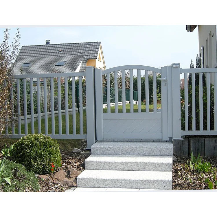 Fencing Panels Aluminum Hvite Fence Panel Backyard Good Price Garden Metal Aluminum Alloy Black / Grey / White / Customized