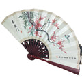 New Design Custom Chinese Style Design Bamboo Folding Hand Fan for Men Holding Decoration