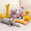 Durable Small Animals Design Recycled Cotton Braided Rope Chew Pet Toy 2022 Squeaky Dog Chew Toys