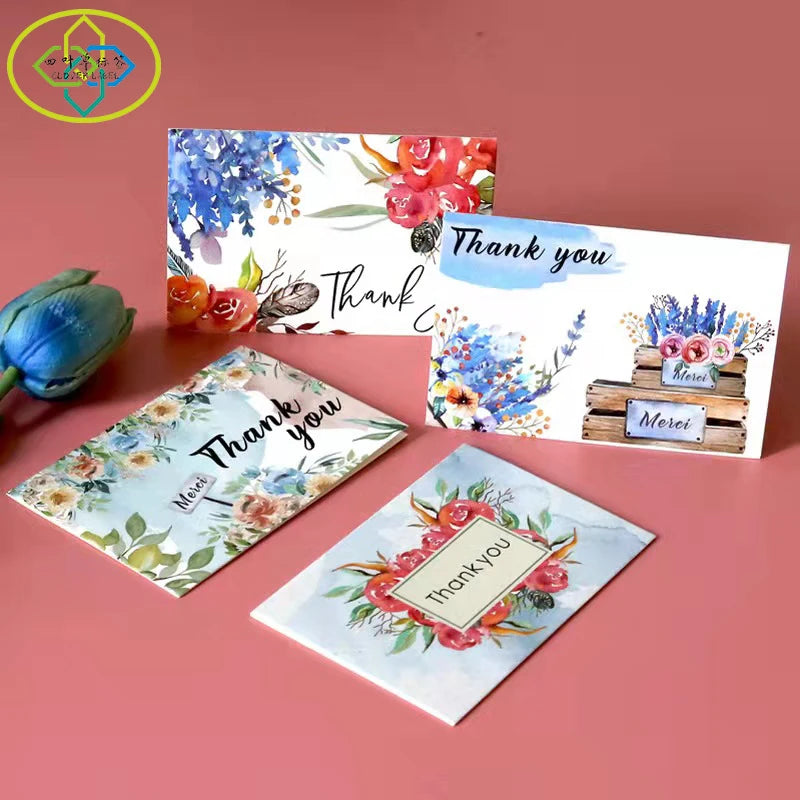 OEM Wholesale High Quality Custom Full-Color Thank You Cards