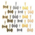 6 Colors Ax Charms Pendants for Bracelet Necklace DIY Jewelry Making Finding Accessories 21.5*16mm M24