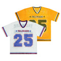 ODM Ready to Ship Streetwear Retro Athletic American Football Sportwear Polyester Fabric Custom Mesh Jersey