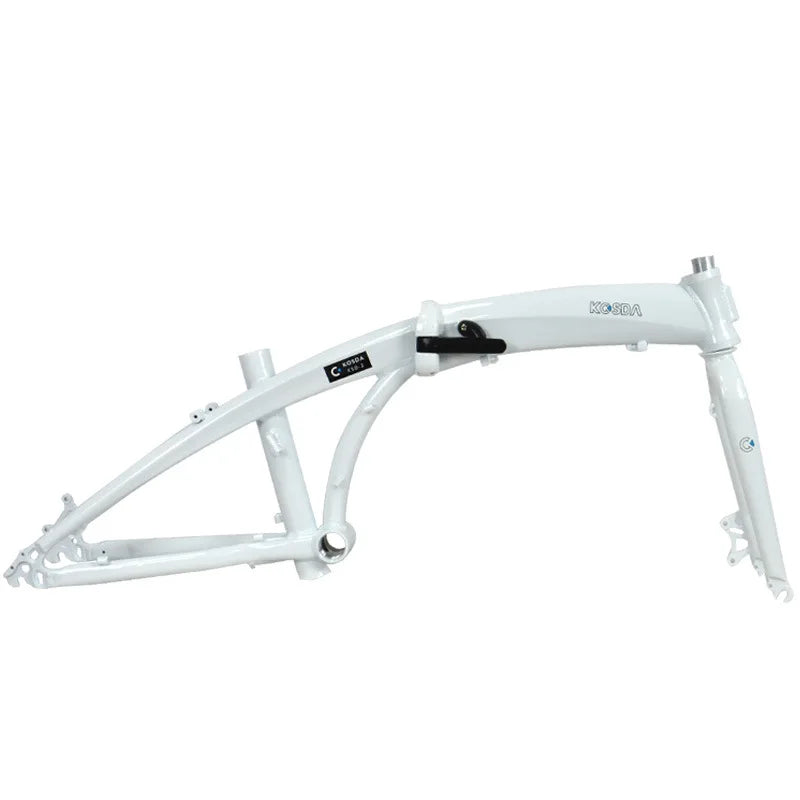 20-Inch Foldable Ladder Frame for Kids' Bikes Gloss Finish 2.2kg Lightweight