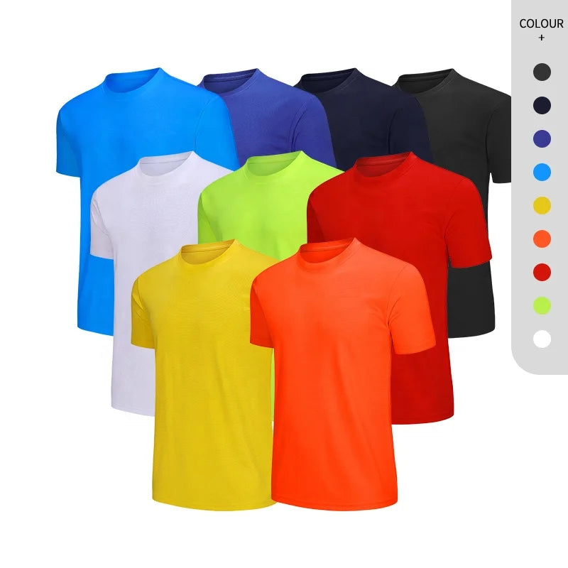 Wholesale Price Custom Printing Mult-colors 100% Polyester Mens Gym Shirts