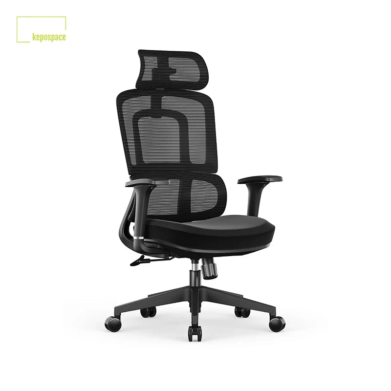 Ergonomic Office Chair with Lumbar Support Adjustable Swivel Computer Desk Chair for Home and Work Comfortable Mesh Chair
