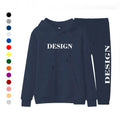 Universal Set Spring Casual Thermal Tracksuit for Men's & Women's Custom Logo Embroidery Slim Fit 100% Cotton Fleece