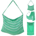 100% Cotton Polyester Lounge Chair Cover Turkish Beach Towel Cover for Luxury Resort Hotel Spa Pool Beach With Pockets