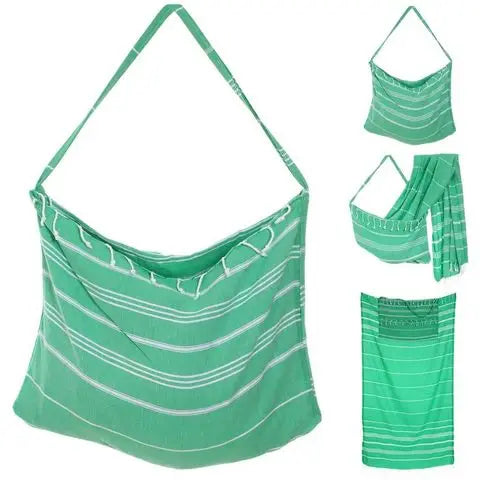 100% Cotton Polyester Lounge Chair Cover Turkish Beach Towel Cover for Luxury Resort Hotel Spa Pool Beach With Pockets