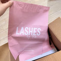 Custom Logo pink Polymailer Shipping Bags for Clothing Packaging