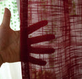 Factory Supply Natural Style Linen Curtain Net Material Fabric for Sheer Window Curtains