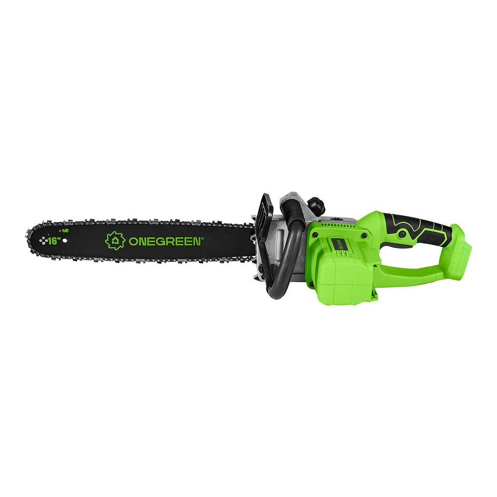 Double Battery 16 Inch Rechargeable Mini Chain Saw Battery Powered Portable Handheld Small Chainsaw for Cutting Wood
