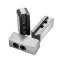 WEIZHUO Eight-Inch Stainless Steel HRC40 0.005mm Accuracy 3-Jaw Straight Shank 3000RPM CNC Hydraulic Chuck Milling Drilling