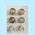 Hyundai Metal Button with Braille A4N47113 Elevator Push Button Diameter 34.1mm Hyundai Elevator Spare Part