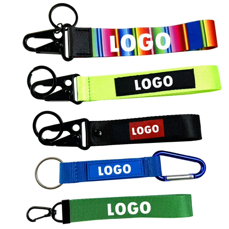 Custom Fabric Move Flight Airplane Embroidery Keychain Crew Embroidered Key Tag for Car Motorcycle Bag  Keychain