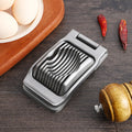 OEM/ODM New Wholesale Aluminium & Stainless Steel Wire Egg Slicer Dishwasher Safe Metal Egg Cutter