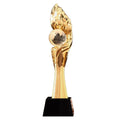 Wholesale Custom Engraved Resin Trophy Awards Crystal Global Earth Award Competition Souvenirs