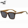 ADE WU STY3547N Trendy Vintage Ladies Square Sunglasses Women 2024 Small Rectangle Frame Sun Glasses Men Shades UV400 Protection