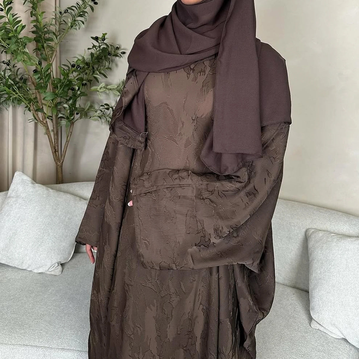 New Arrival Islamic Clothing Abaya Women Muslim Dress Loriya Womens Customized Pattern Satin Fabric Batwing Kaftan Abaya Designs MegaBDM
