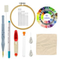 Wholesale Different Design Stitching Embroidery Rug Hooking Punch Needle Starter Kit