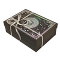 Top and Bottom Star and Moon Zodiac Pattern Printed Logo Cosmetic Gift Paperboard Moon Cake Cup Packaging with Matt Lamination