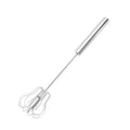 Kitchen Accessories SS Egg Whisk Kitchen Pastry Baking Semi-Automatic Hand Pressure Egg Whisk for WhiskingBeating & Stirring