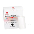 Phomemo M02 Mini Printer Bluetooth Thermal Photo Printer with Transparent Sticker Paper