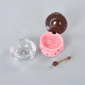 Hot Selling 6g Wholesale Empty Cosmetic Container Small AS clear Plastic Gloss Lip Balm Jar
