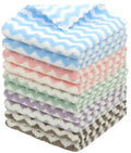 Wholesale Custom Logo Eco-Friendly Baisly Brand Microfiber Square Cleaning Cloth Super Absorbent Coral Fleece Customizable Size
