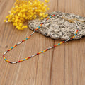Go2boho Boho Tradition Handmade Jewelry Long Design String Multi Seed Fashion Beaded Necklaces for Women Girls Teens