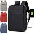 Custom logo Promotional Big Capacity Laptop Bag School Daily Backpack With USB Charging Business Backpack