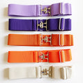Solid Color Ready to Ship Equestrian Belt with High Waist Surcingle Buckle 1.5 Inch Horse Riding Bit Belt