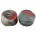 HZ Wholesale Natural Crystal African Blood Stone Sphere Stand Gemstone Sphere Crystal Holders for Home Decoration
