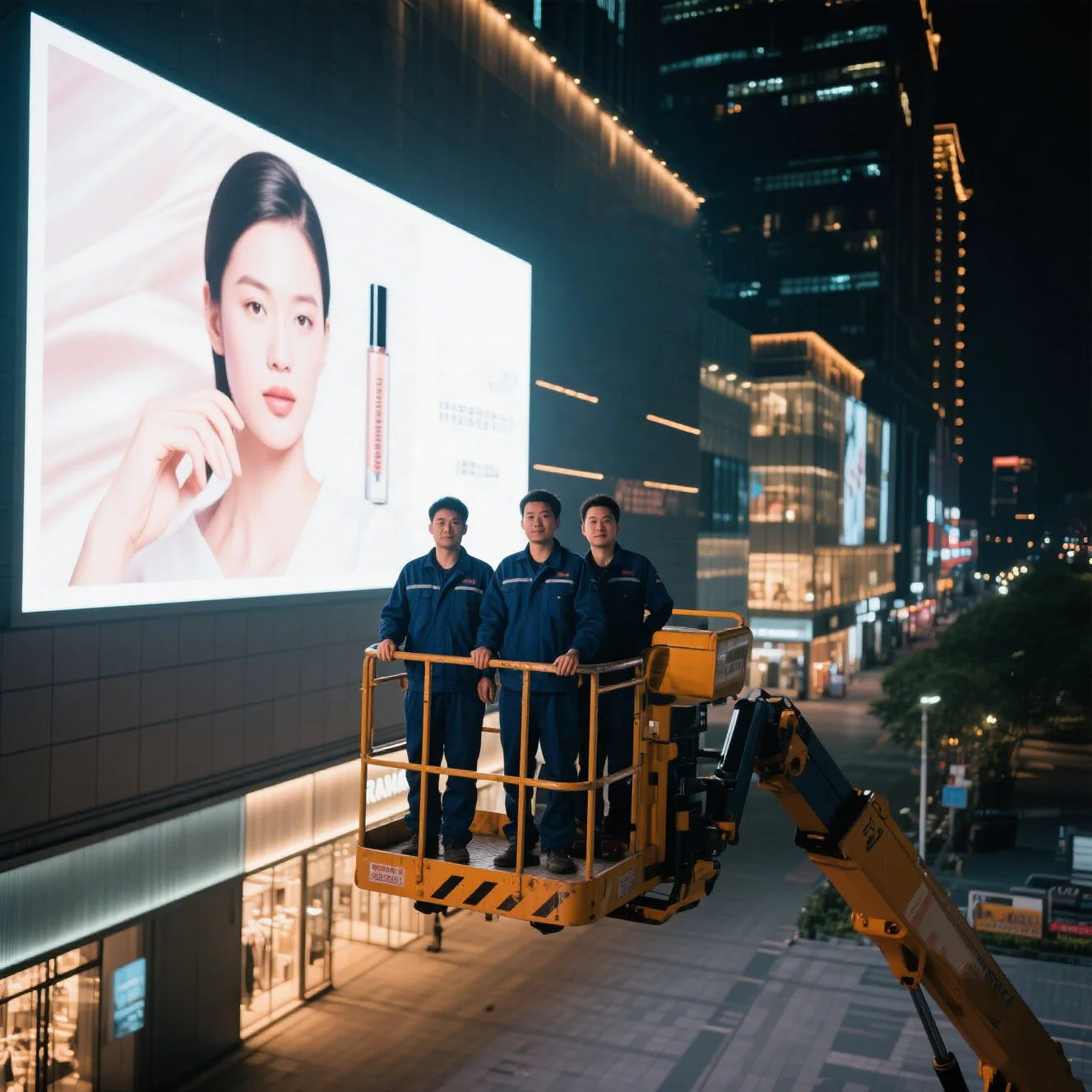 Raybo High Brightness P5 P6.67 P10 Outdoor Fixed LED Display Billboard Sign Board Front Service Advertising Screen for Signage