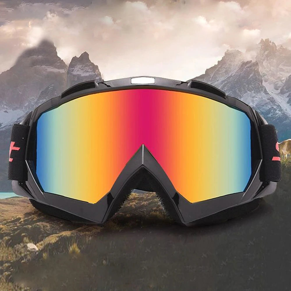 MT02 Wholesale Windproof Dustproof Motorcycle Outdoor Oversize One Piece Motorcycle Riding Off-road Sports Glasses Sunglasses