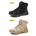 MGN Men's 211 6" Lace to Toe Light Weight Safety Working Boots With Wide Steel Toe and Kevlarr Plate Zapatos De Seguridad