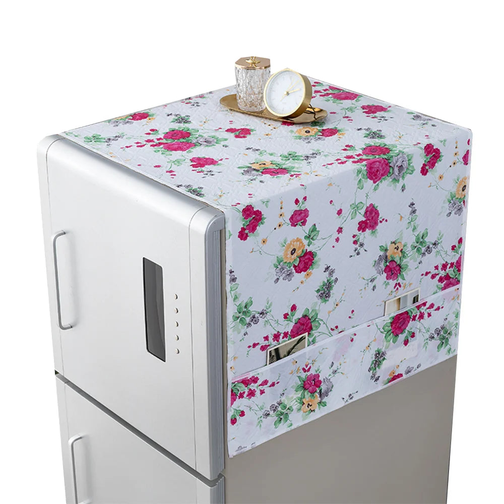 Hot Selling Kitchen Multifunction Eco-Friendly Folding Refrigerator Waterproof Storage Hanging Bag Fridge Dust Cover