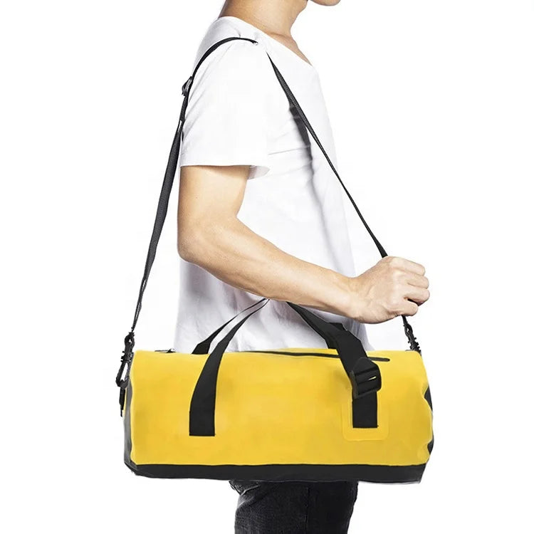 Outdoor Pvc Waterproof Sports Bag Luggage Bag Sport Gym Fitness Duffle Dry Bag