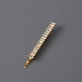 Custom Colorful Rhinestone Diamond Hair Accessories Simple Women Crystal Women Metal Hair Clips Hair Pins