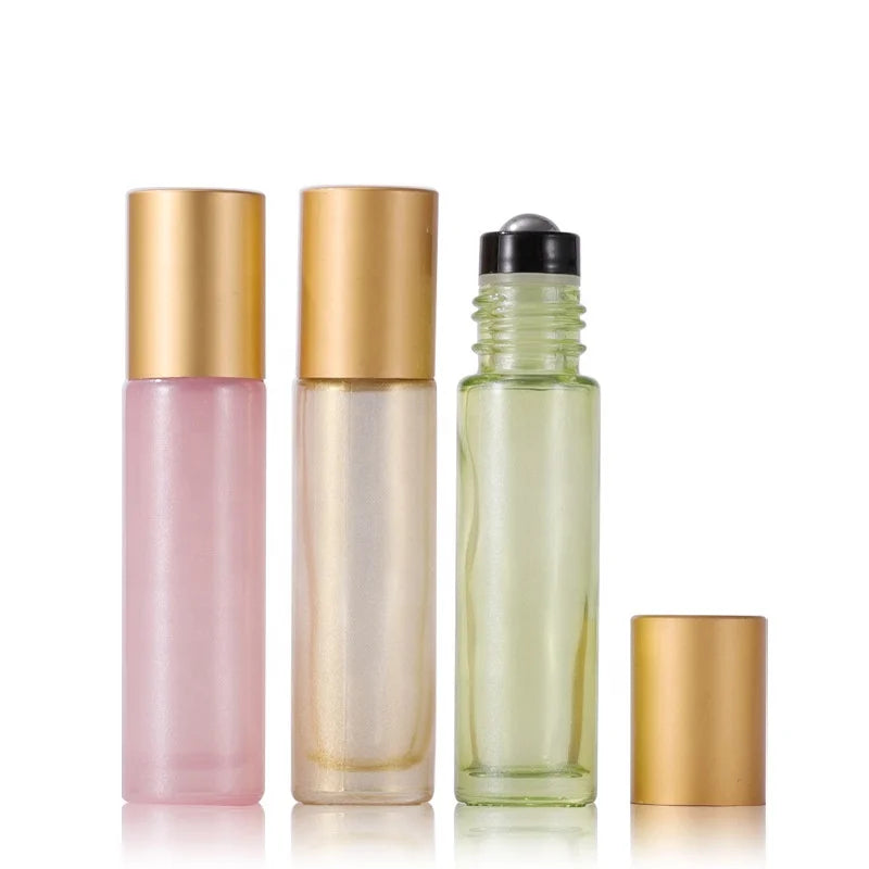 10Ml Roll on Roller Ball Glass Bottle for Perfume Essential Oil