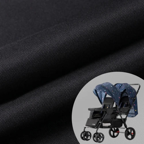 Wholesale 300D Oxford Fabric for Baby Stroller Crib Durable 420D Polyester Breathable Stretchable Woven Technique Coated Girls