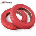 Tubeless Tire 10 Inch Electric Scooter Tires Rubber Outer Inflatable Replacement for Cityneye M365 Electric Car Scooter Tyre