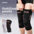 Knitted Knee Sleeves with Anti-slip Silicone Elastic Breathable Knee Protector Knee Support Brace