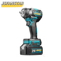 450nm Brushless Motor Electric Socket Impact High Pressure Torque Wrench Rechargeable Set