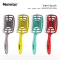 Top Selling Paddle Vent Hair Brush ABS Hollow Detangling Hair Comb Plastic Hair Extension Brush