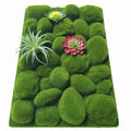 H05533 Fashion Decorative Landscape Lawn Garden Artificial Turf Grass Faux Moss Artificial Moss for Indoor Outdoor Decor