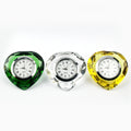Wholesale Wedding Favors Gifts for Guests Crystal Heart Clock Diamond Clocks