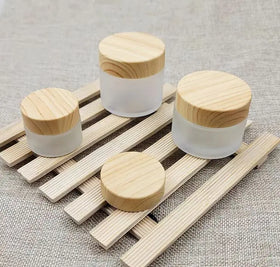 30ml 50ml 100ml Frosted Glass Cream Box Cosmetic Mask Packaging Bottle